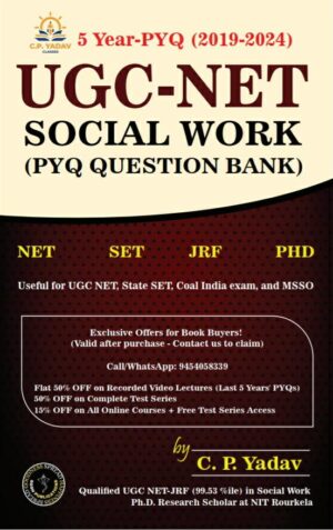UGC-NET Social Work (PYQ Question bank)